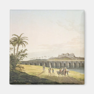 Die armenische Brücke, nahe St Thomas Berg, Madr Magnet