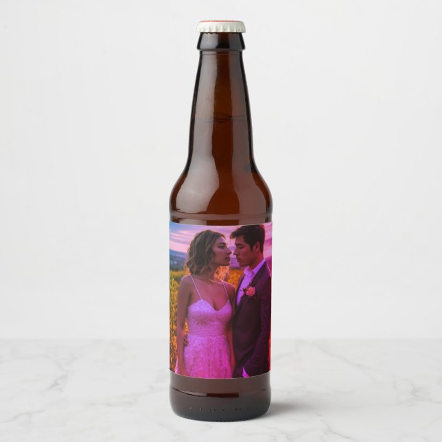 Die Art Custom Ber Bottle Labels in den USA Bierflaschenetikett (Vorderseite)