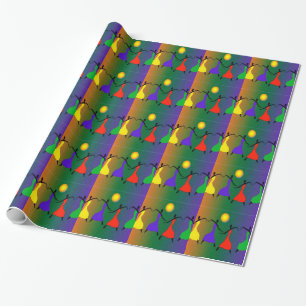 Die Art des Tanzes Geschenkpapier