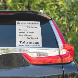 die artist_AwayNowe Talismans V4-Phrasen Aufkleber
