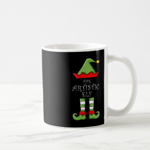 Die Artistic Elf Fun Family Matching Group Pajama Kaffeetasse