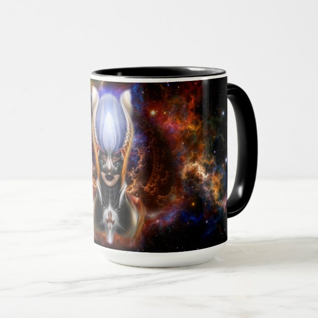 Die arzookische Prinzessin der nebeligen Vier Tasse (VorderseiteRechts)