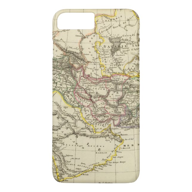 Die asiatische Türkei, Persien, Afghanistan Case-Mate iPhone Hülle (Rückseite)