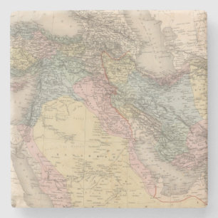 Die asiatische Türkei und Persien Steinuntersetzer