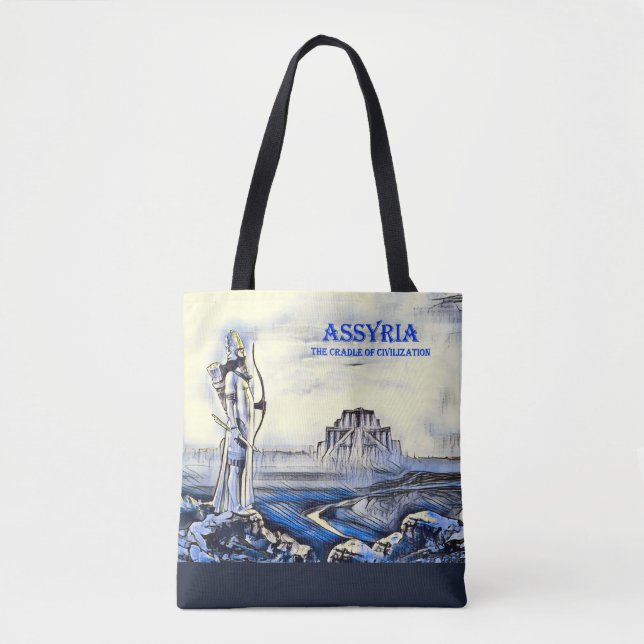 Die Assyria Tote Tasche (Vorderseite)