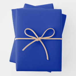 Die Ästhetik des ägyptischen Blau Geschenkpapier Set