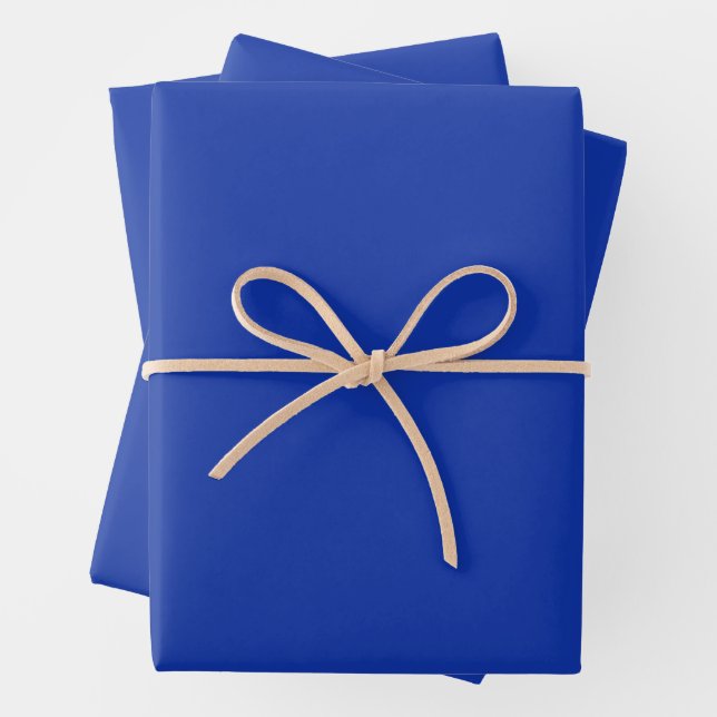 Die Ästhetik des ägyptischen Blau Geschenkpapier Set (Beispiel)