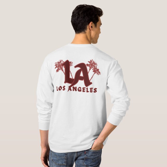 Die Ästhetik von Los Angeles City T-Shirt (Schwarz voll)