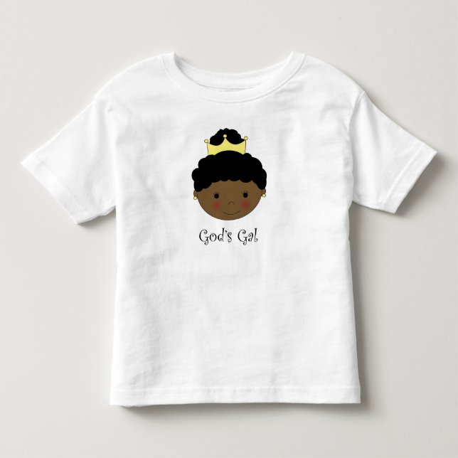 Die äthiopische Gallone des Gottes Kleinkind T-shirt (Vorderseite)