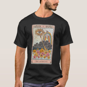 Die Audacity Skeleton Tarot Card Ästhetik Sun Evi T-Shirt