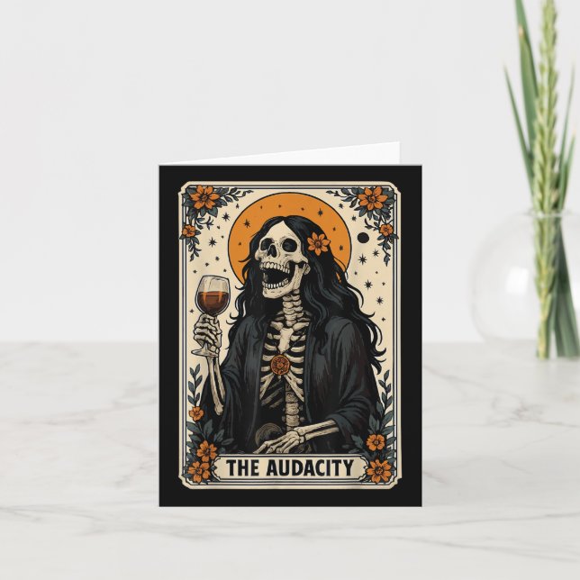 Die Audacity-Tarot-Karte Karte (Vorderseite)