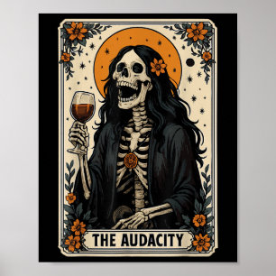 Die Audacity-Tarotkarte Poster