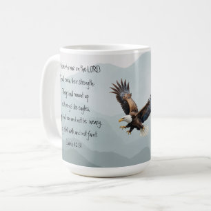Die auf den Herrn harren Adler Jesaja Kaffeetasse