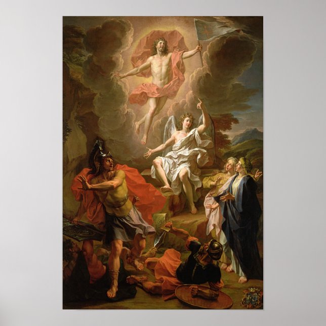 Die Auferstehung Christi, 1700 Poster (Vorne)