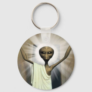 Die Auferstehung der Alien Jesus Schlüsselanhänger