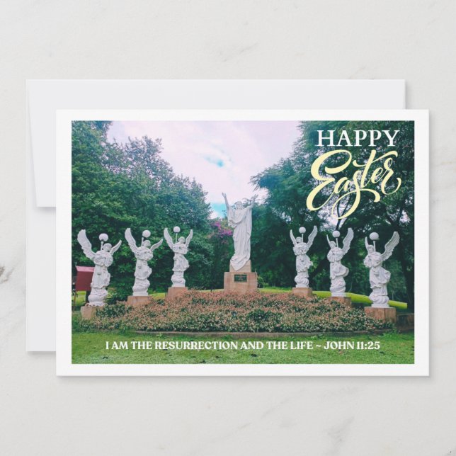 Die Auferstehung der Ostergruß Feiertagskarte (Vorderseite)