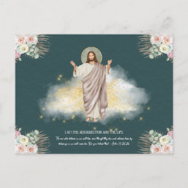 Die Auferstehung Jesu Christi - Ostern Postkarte