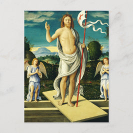 Die Auferstehung Jesu durch Girolamo da Santacroc Postkarte