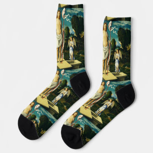 Die Auferstehung Jesu durch Girolamo da Santacroc Socken