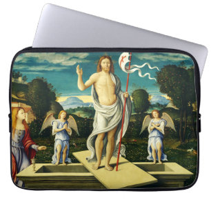 Die Auferstehung Jesu von Girolamo da Santacroc Laptopschutzhülle
