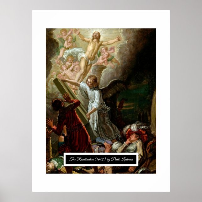 Die Auferstehung Jesus Poster (Vorne)