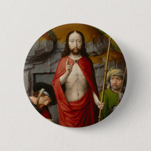 Die Auferstehung, mit den Pilgern von Emmaus Button