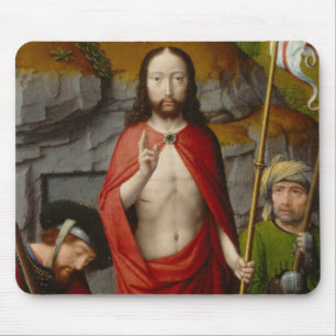 Die Auferstehung, mit den Pilgern von Emmaus Mousepad