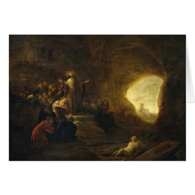 Die Auferstehung von Lazarus 2 (Vorderseite (Horizontal))