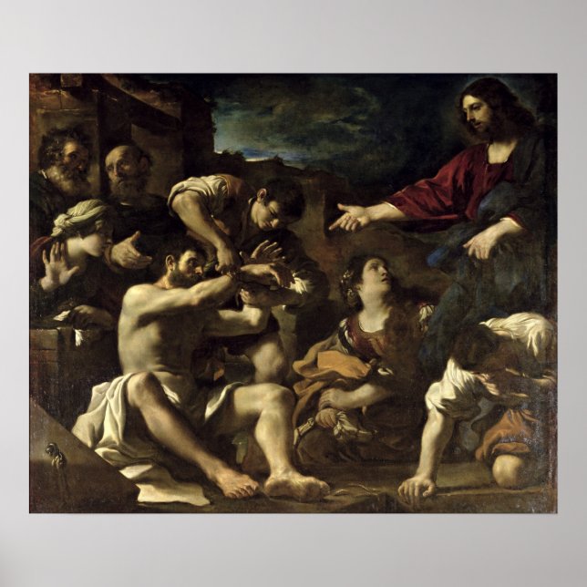 Die Auferstehung von Lazarus, c.1619 Poster (Vorne)