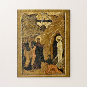 Die Auferweckung des Lazarus von einem Festtier-Ik