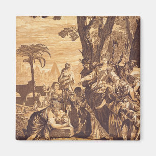 Die Auffindung des Moses aus dem Buch Exodus Magnet