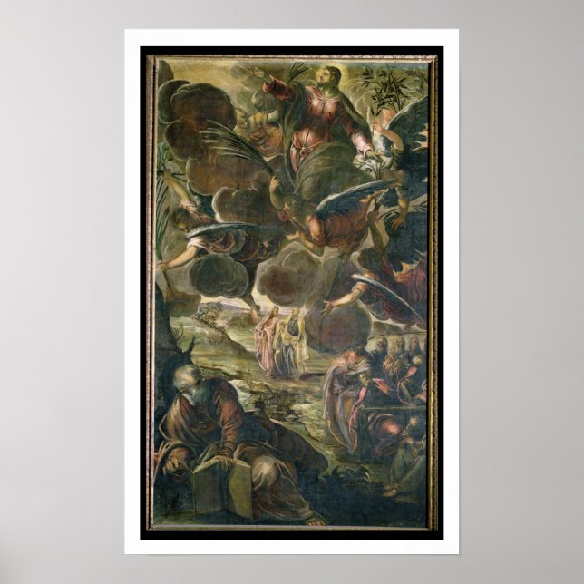 Die Aufführung Christi (Fresko) Poster (Vorne)