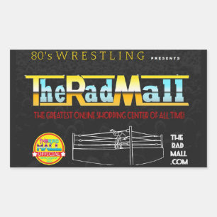 Die Aufkleber der Krassen Mall "Wrestling der 80er