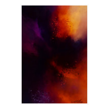 Die auflösende Flamme Abstract