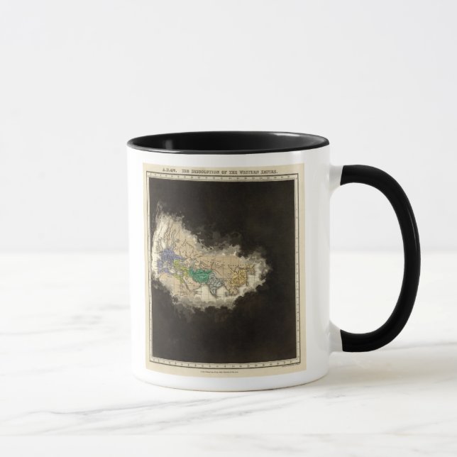 Die Auflösung des Western Empire 476 AD Tasse (Rechts)