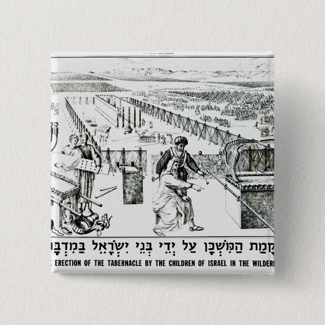 Die Aufrichtung des Tabernacle Button (Vorderseite)