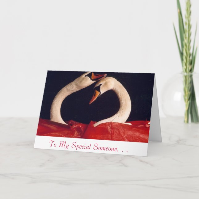 Die Aufspaltkarte Feiertagskarte (Vorderseite)