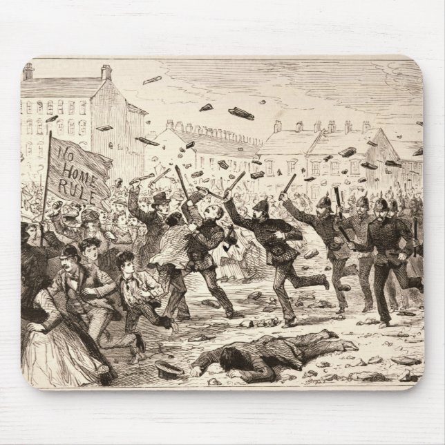 Die Aufstände in Belfast Mousepad (Vorne)