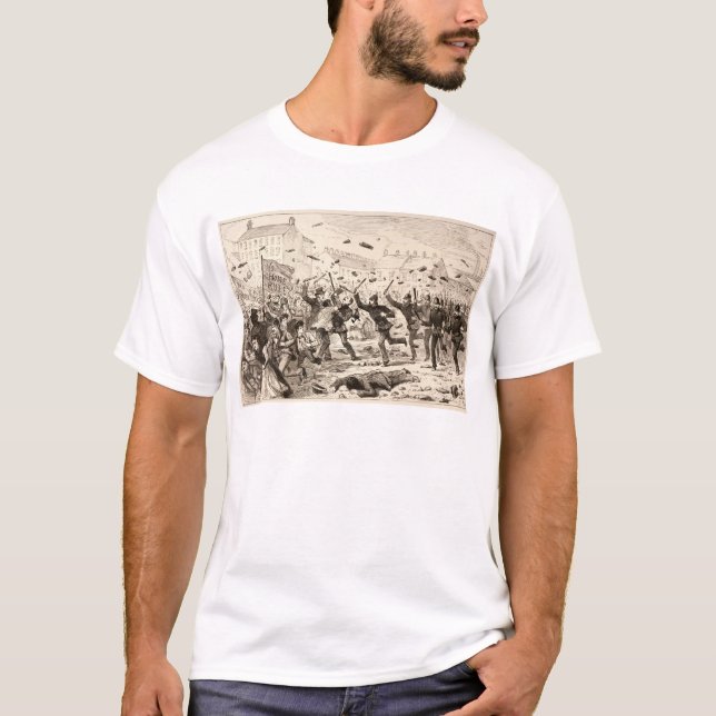Die Aufstände in Belfast T-Shirt (Vorderseite)