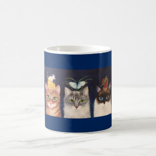 Die Aufstellung Kaffeetasse