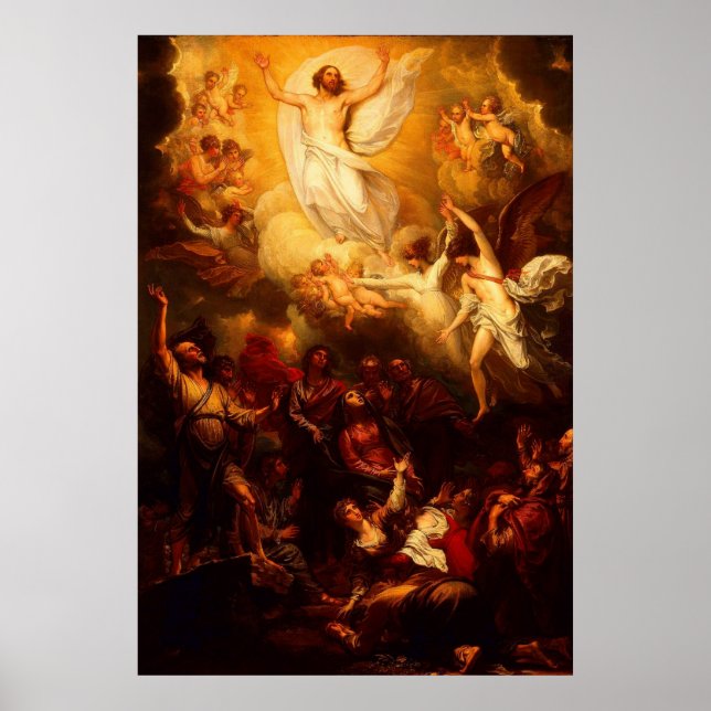 Die Aufszension Christi Poster (Vorne)
