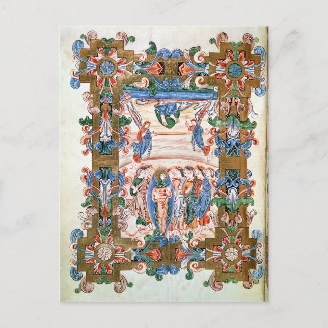 Die Aufszension Christi Postkarte (Vorderseite)