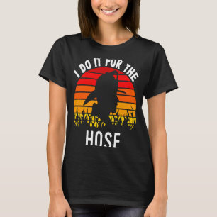 Die Aufwertung des Feuerwehrmanns für das Schlammf T-Shirt