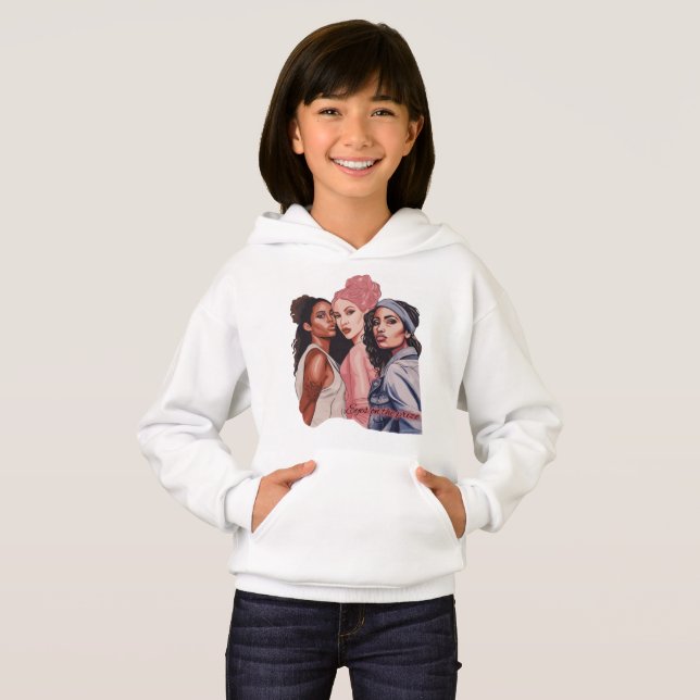 Die Augen auf den Preis Hoodie (Vorne ganz)