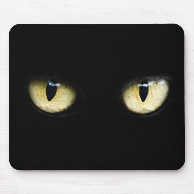 Die Augen der Katze Mousepad (Vorne)
