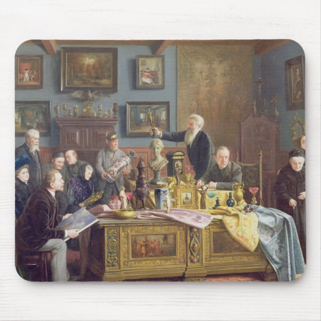 Die Auktion, 1910 Mousepad (Vorne)