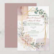 Die Aureate Rahmen Blumen Hochzeit