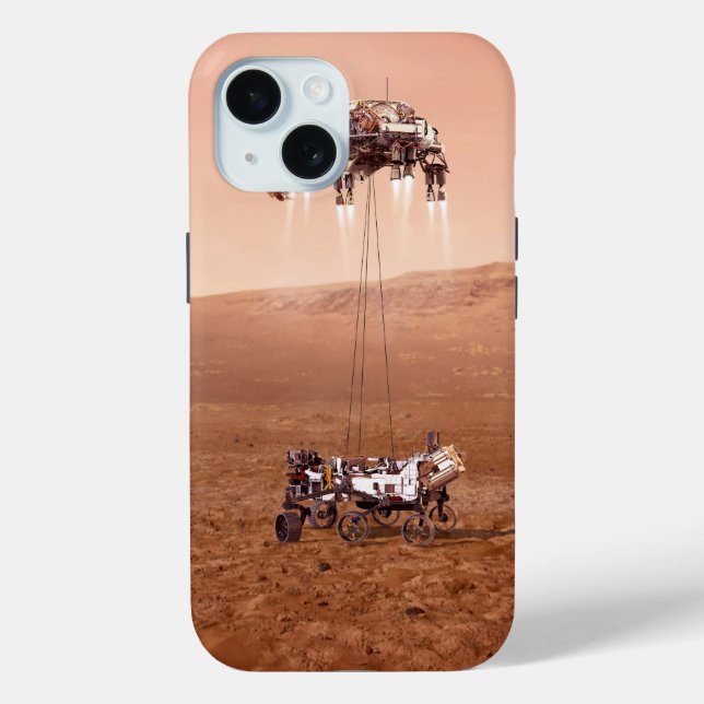 Die Ausdauer lief sicher auf den Mars. Case-Mate iPhone Hülle (Rückseite)