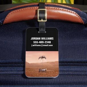 Die Ausdauer lief sicher auf den Mars. Gepäckanhänger