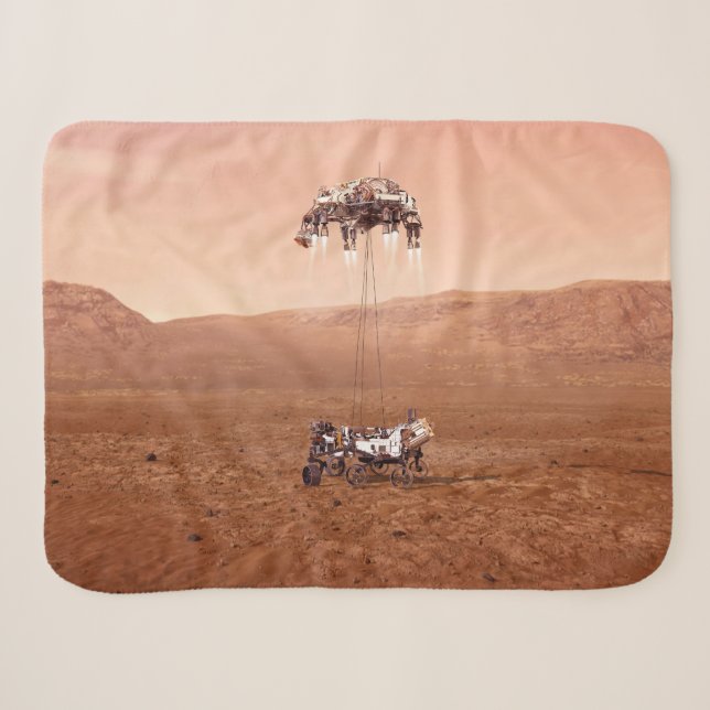 Die Ausdauer lief sicher auf den Mars. Sherpadecke (Vorderseite (Horizontal))